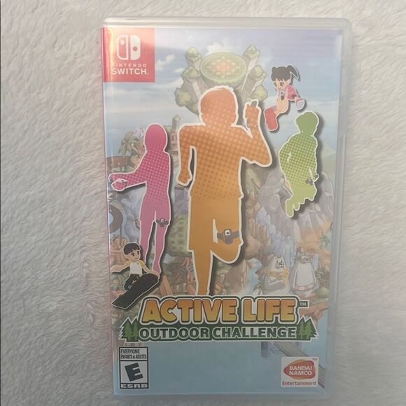 Nintendo Active Life Outdoor Challenge Red Pink Video Game - Picture 3 of 8